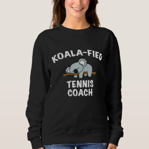 Coach Tee Cute Koala Lover Tennis Coach