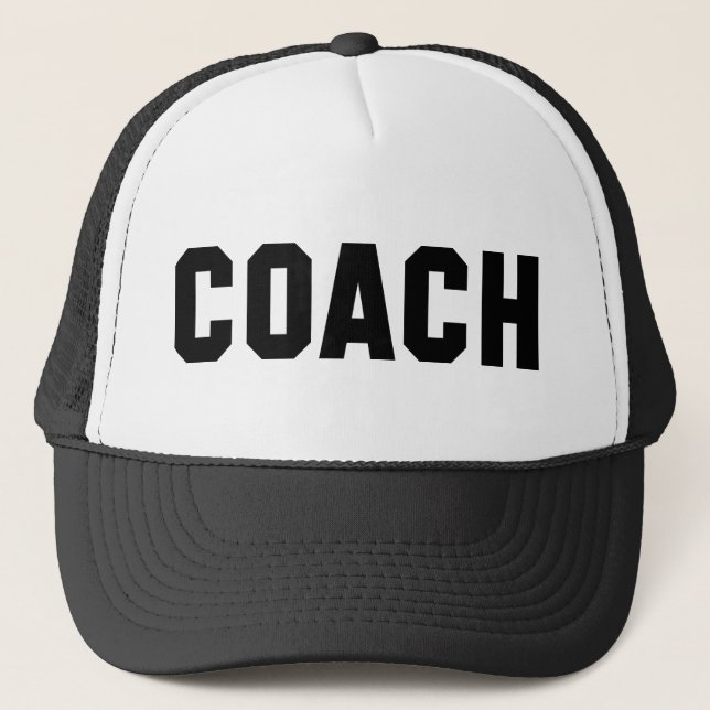 Coach Trucker Hat (Front)