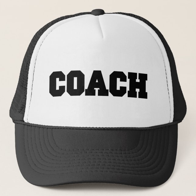 Coach Trucker Hat (Front)