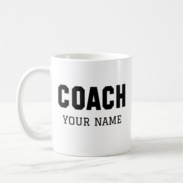 Coach Your Name Coffee Mug (Left)