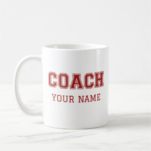 Coach Your Name Coffee Mug