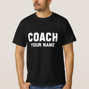 Coach Your Name T-Shirt
