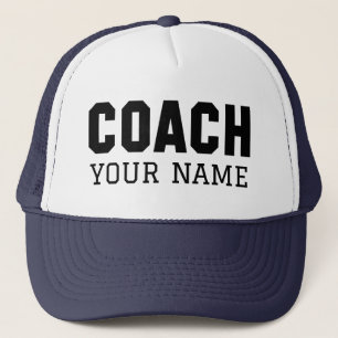 Coach Your Name Trucker Hat