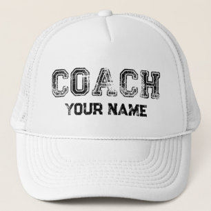 Coach Your Name Trucker Hat