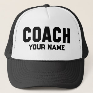 Coach Your Name Trucker Hat