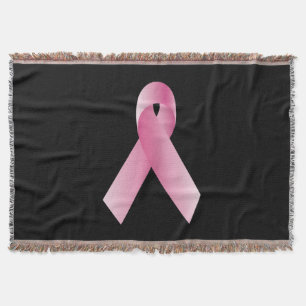 Coaches for a cause_Pink Ribbon Campaign Throw Blanket