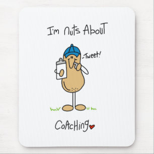 Coaching Nut Mouse Pad