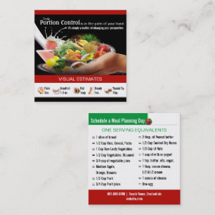 Coaching Nutrition Business Cards