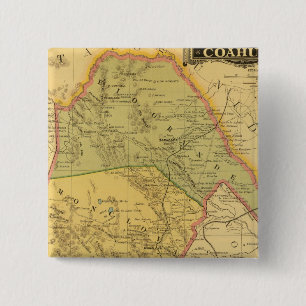 Coahuila 15 Cm Square Badge