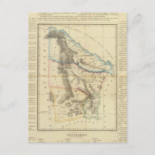 Coahuila, Mexico 2 Postcard