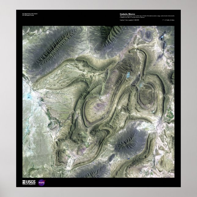 Coahuila Mexico Poster (Front)