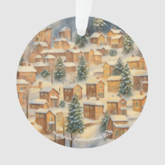 Coal Country Pride Marianna Pennsylvania Pa Ornament