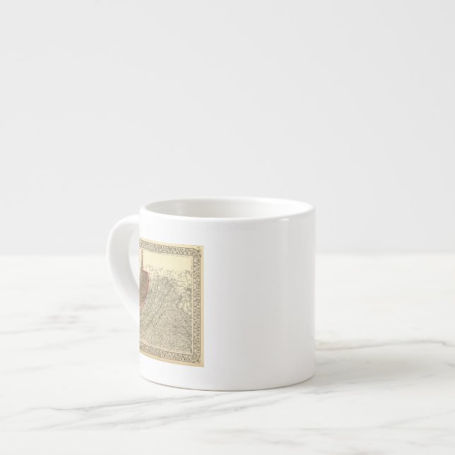 Coal fields in West Virginia Espresso Cup (Front Left)
