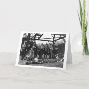 Coal Mine Life Savers, 1910 Card