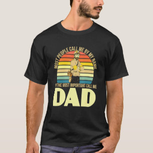 Coal Miner Dad Mining Family Father T-Shirt
