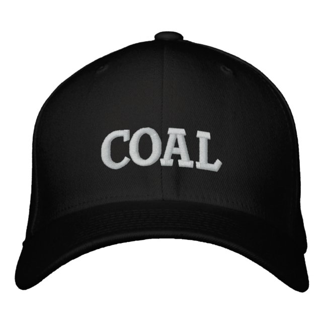 Coal Miner Embroidered Hat (Front)