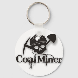 coal miner key ring