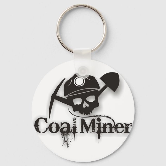 coal miner key ring (Front)