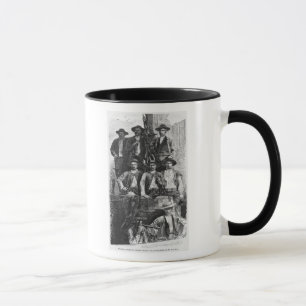 Coal Miners of Le Creusot during the Second Mug