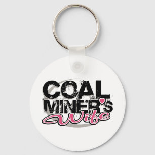 coal miner's wife key ring