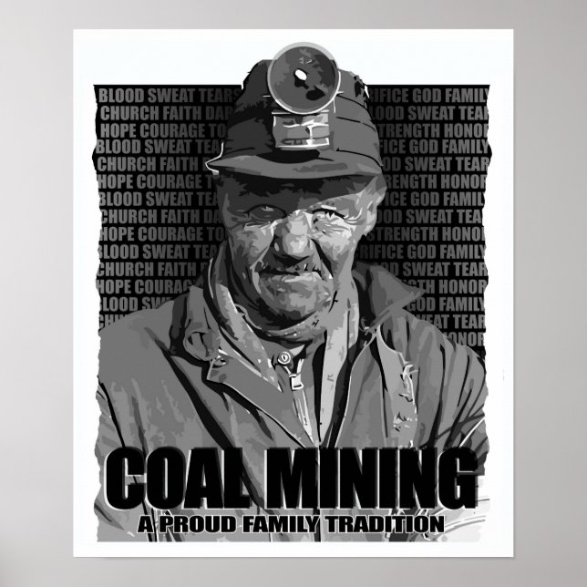 COAL MINING POSTER (Front)