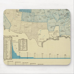 Coal mining regions mouse pad