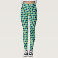 Coal Olive Teal Green Blue Aqua Turquoise Plaid