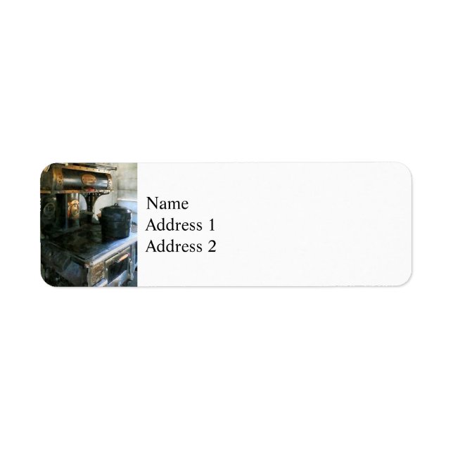 Coal Stove Return Address Label (Front)