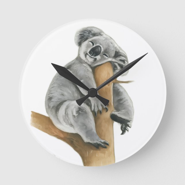 Coala sleeps round clock (Front)