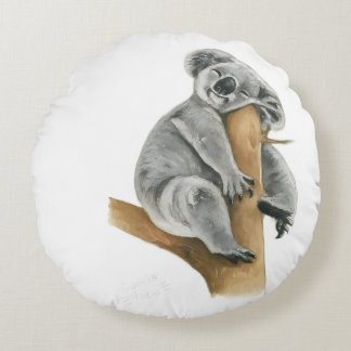 Coala soup round cushion