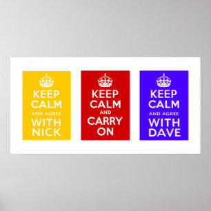 Coalition Government ~ U.K Poster