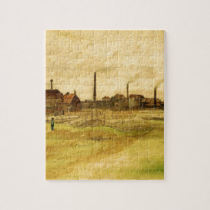 Coalmine in the Borinage by Vincent van Gogh Jigsaw Puzzle