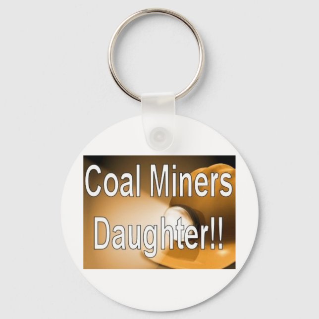 coalminers daughter key ring (Front)