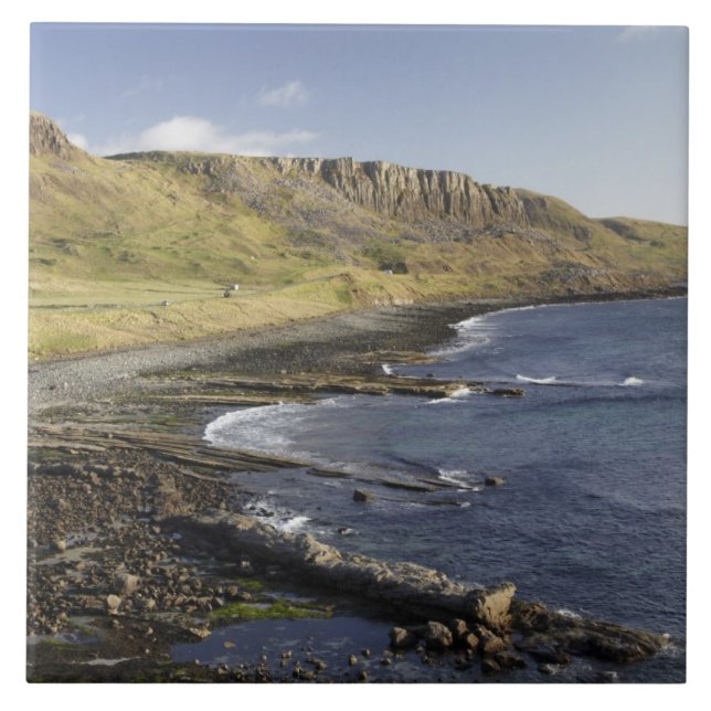 Coast at Duntulm, Isle of Skye, Scotland, United Tile (Front)