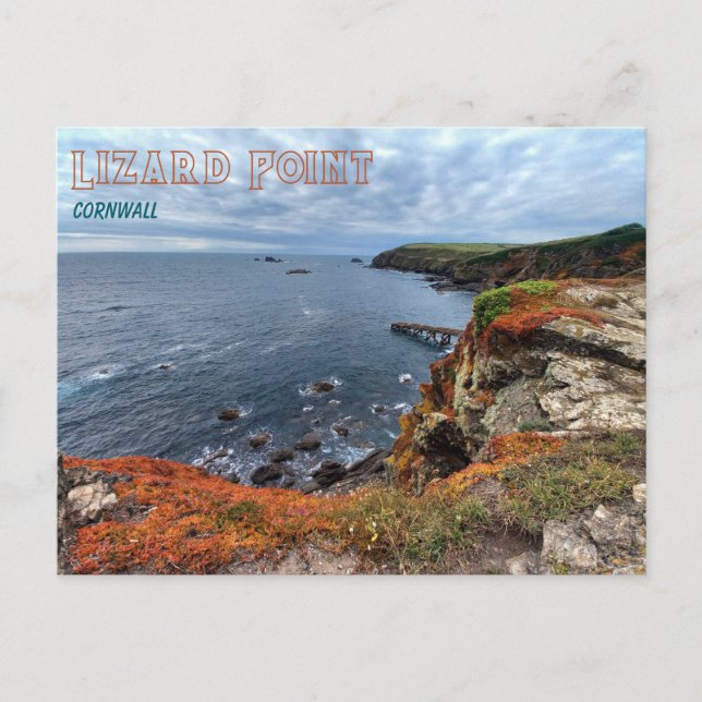 Coast at Lizard Point (Cornwall) Postcard (Front)