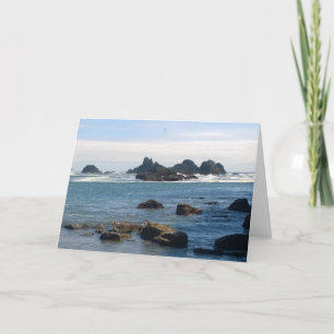 Coast at Seal Rock, Oregon Card