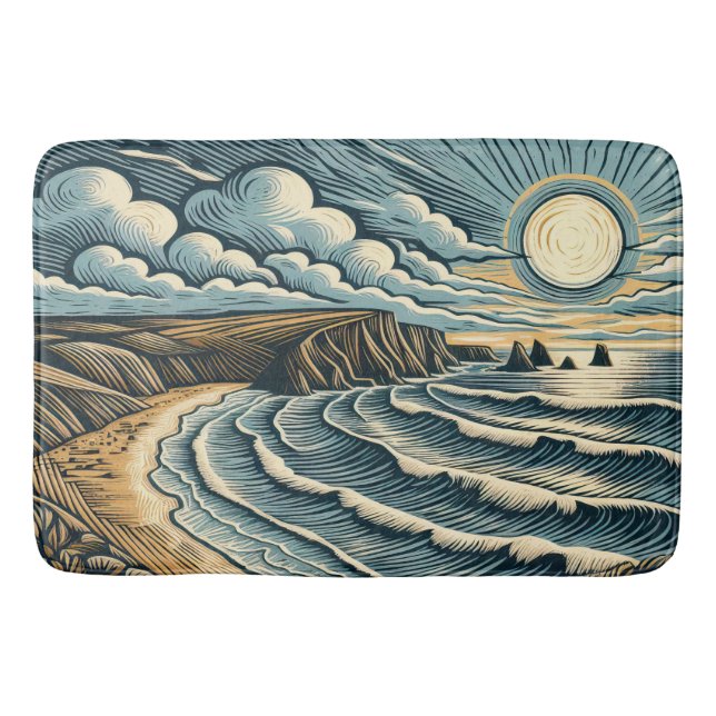 Coast Bath Mat (Front)