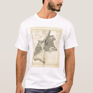 Coast Chart No 20 New York Bay And Harbour T-Shirt