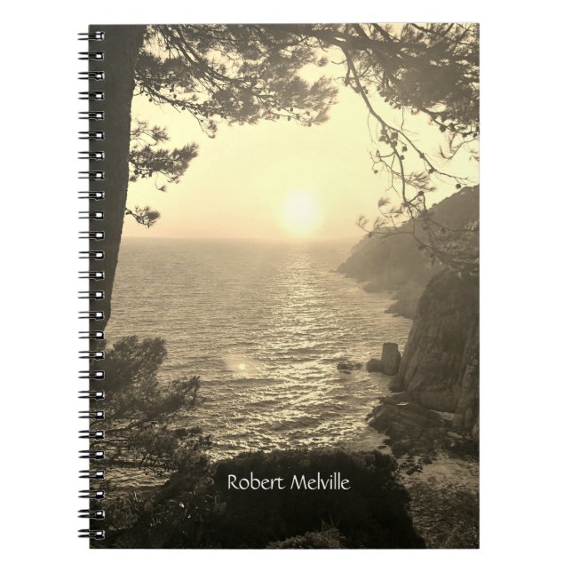 Coast, evening light notebook (Front)