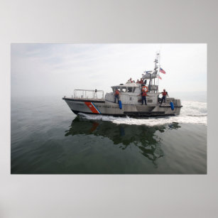 Coast Guard 47-Foot Motor Lifeboat Poster