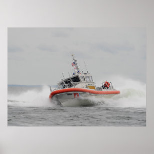 Coast Guard 5-Foot Response Boat Medium Poster