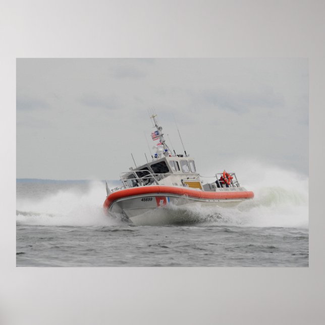Coast Guard 5-Foot Response Boat Medium Poster (Front)