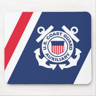 Coast Guard Auxiliary Mose Pad Mouse Pad