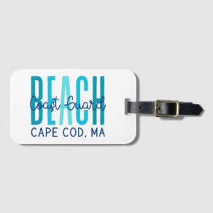 Coast Guard Beach Cape Cod MA (Ocean) Luggage Tag