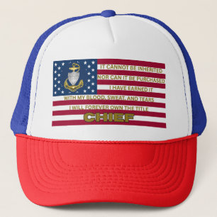 Coast Guard Chief Pride Trucker Hat