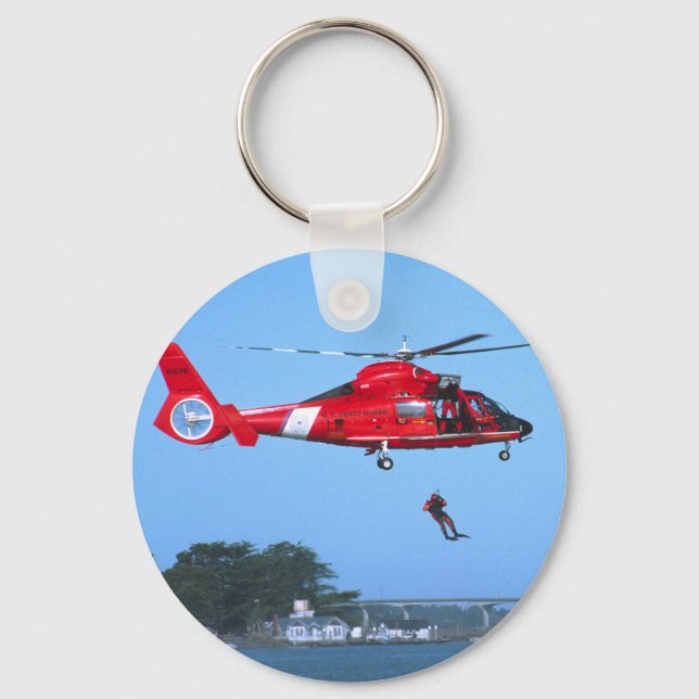 Coast Guard Chopper Key Chain (Front)