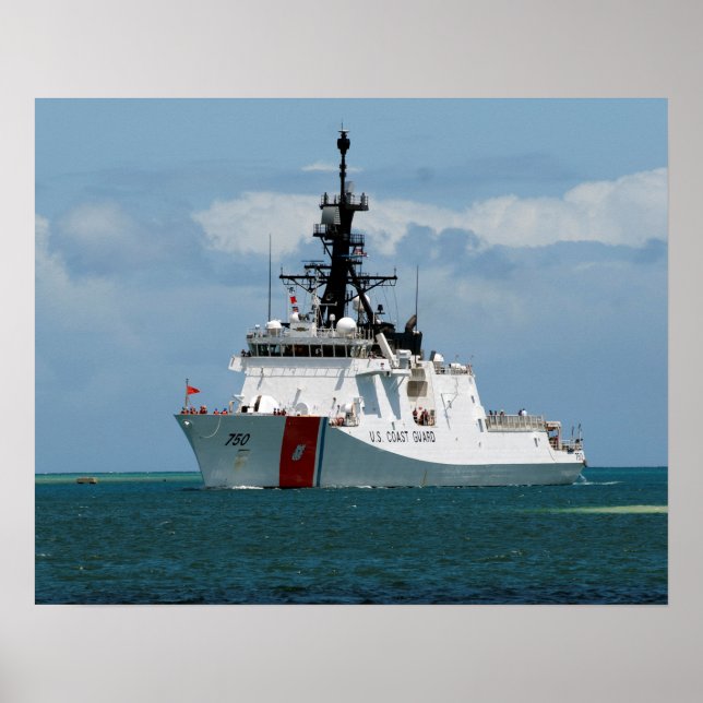 Coast Guard Cutter Bertholf Poster (Front)