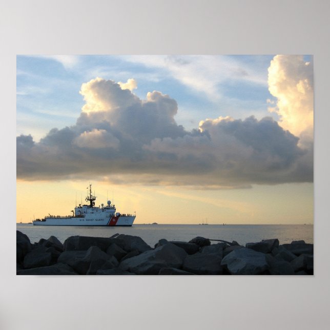Coast Guard Cutter Poster (Front)