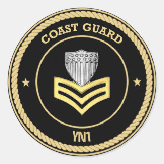 Coast Guard First Class Custom Sticker