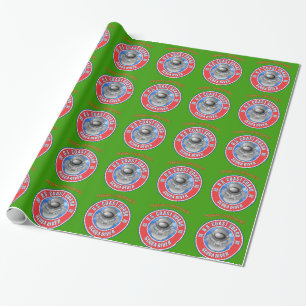Coast Guard Scuba Diver Wrapping Paper